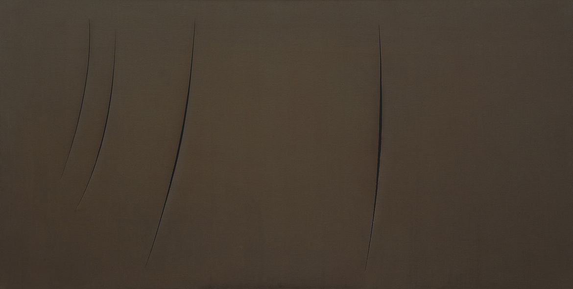 Concetto Spaziale von Lucio Fontana