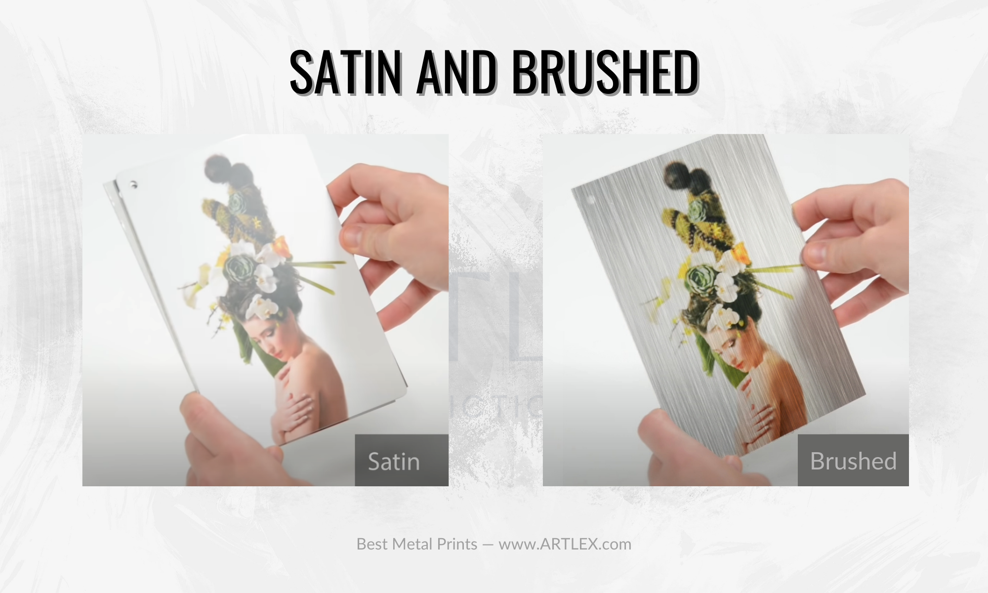 Satin and Brushed Finish Metal Prints