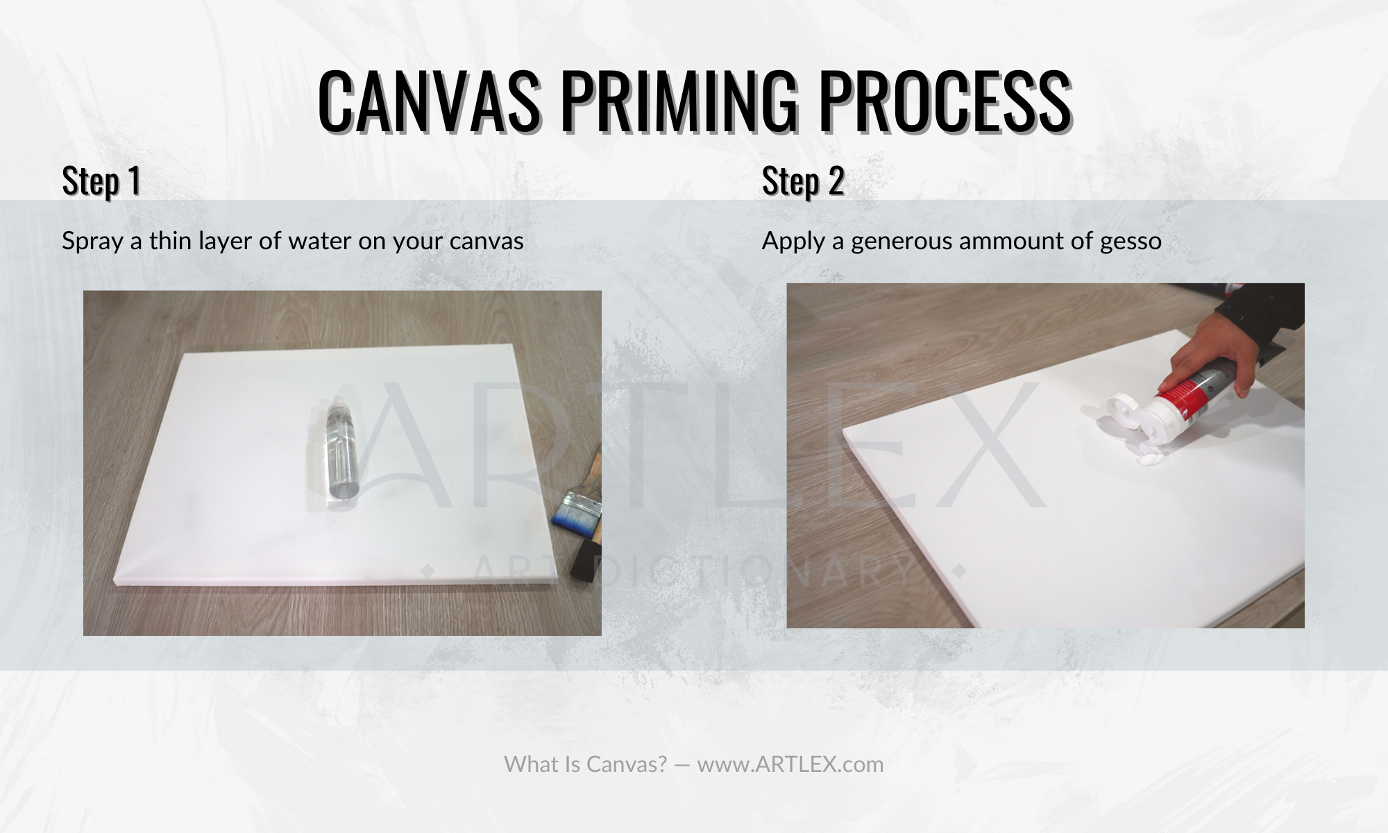 6 Easy Steps To Prime Your Canvas With Acrylic Gesso BC Media