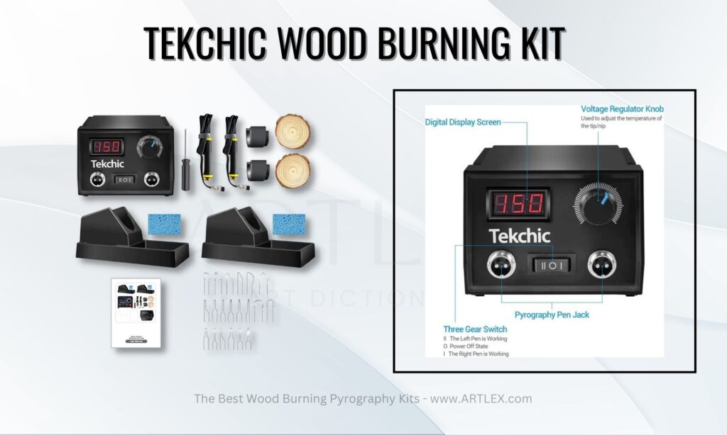 Tekchic Wood Burning Kit  