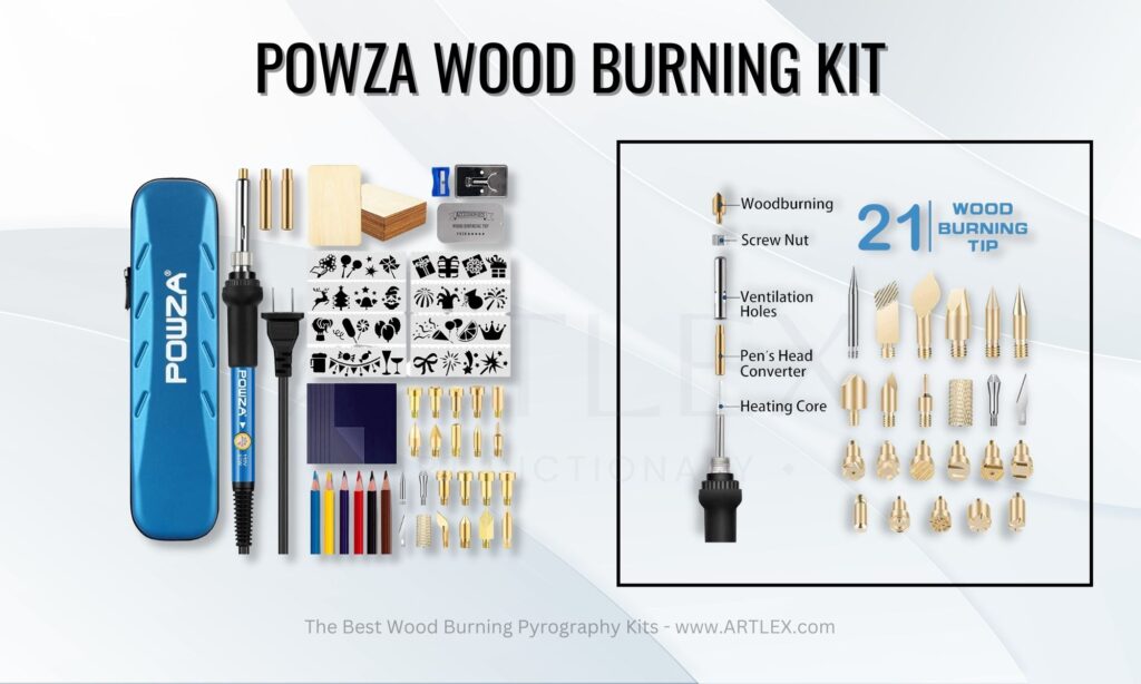 Powza Holzverbrennungs-Kit