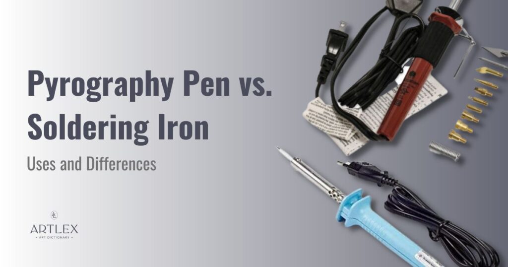 pyrography pen vs soldering iron