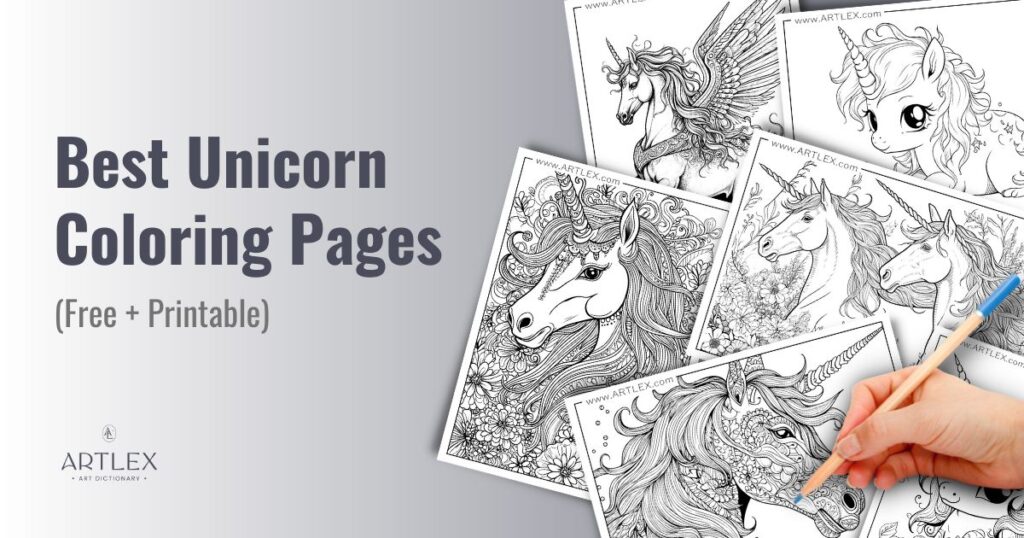 best unicorn coloring pages for free