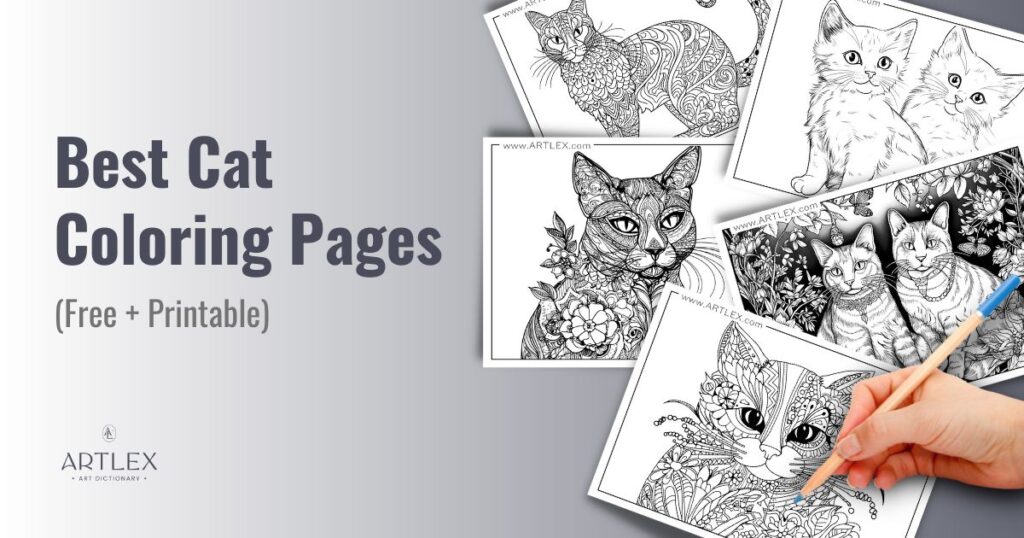 best cat coloring pages for free