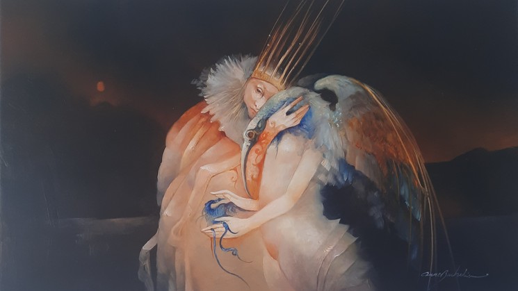  "Leda" by Anne Bachelier 