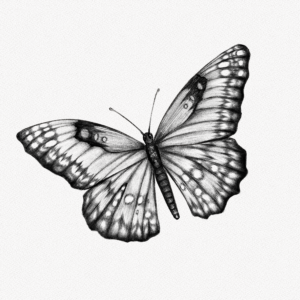 How to Draw a Butterfly