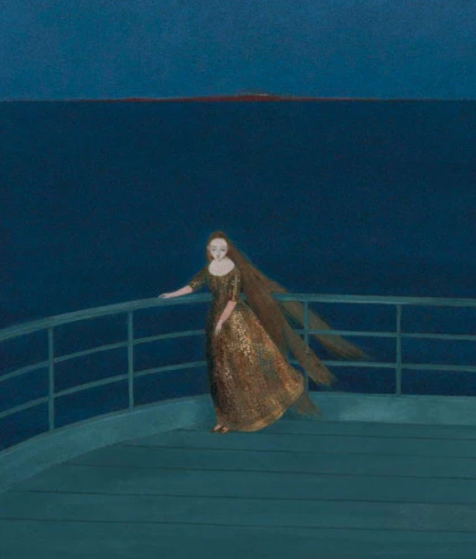 "Little Mermaid at the Rail" by Lisbeth Zwerger