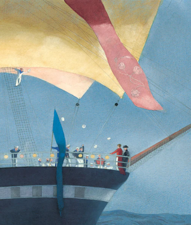 "Ship's Deck" by Lisbeth Zwerger