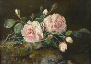 "Bouquet de roses" by Pierre Nicolas Euler