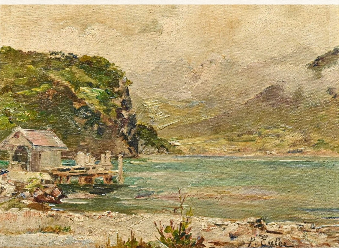 "Ponton en bord de plage" by Pierre Nicolas Euler 