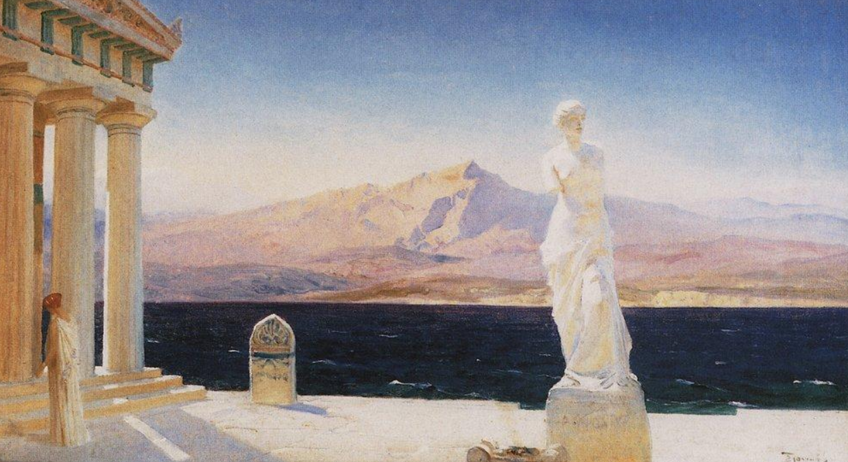 "The Ghosts of Hellas" by Vasily Polenov 