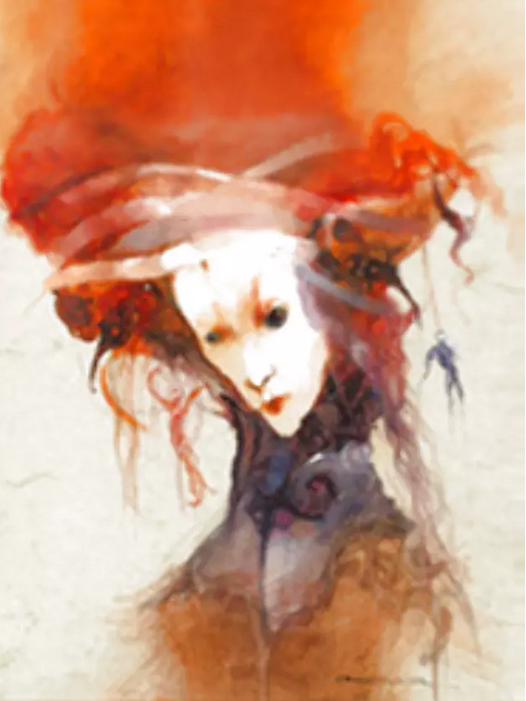 "Untitled Painting (Refusee For Bachelier)" by Anne Bachelier