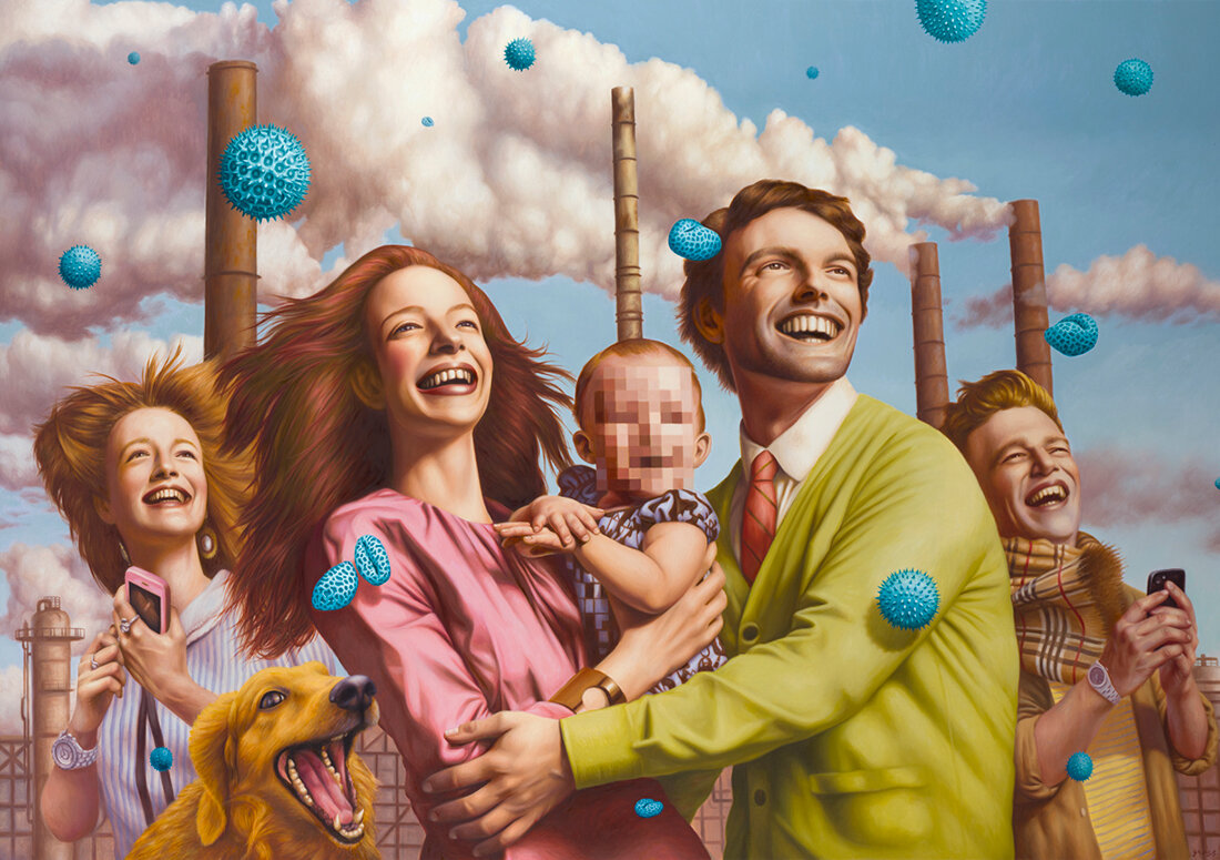 "Spores" by Alex Gross