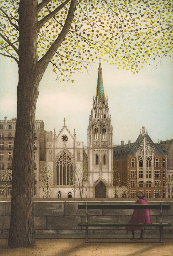 "The American Church in Paris" by Lynn Shaler