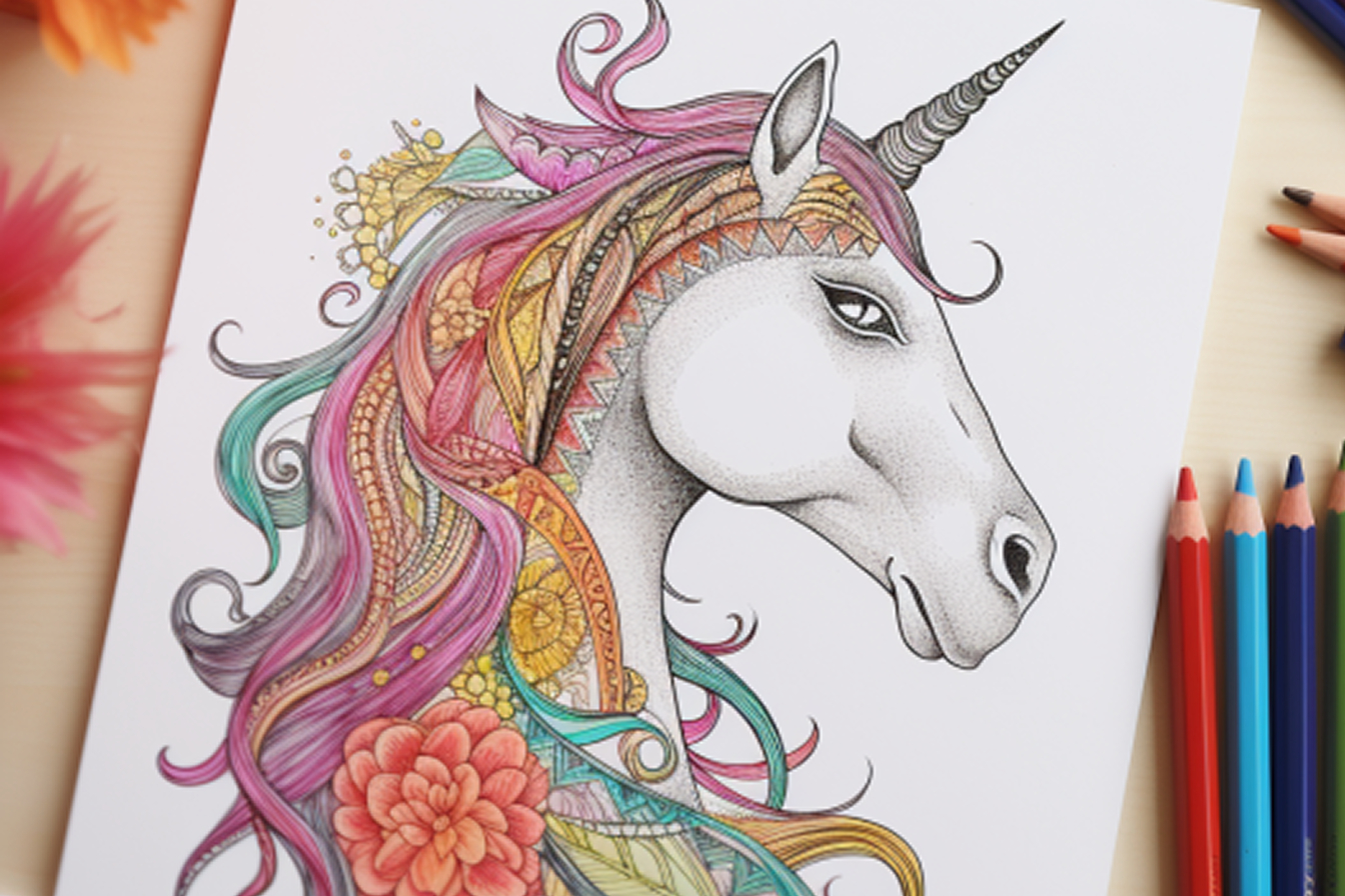 10 Unicorn Coloring Pages (Free + Printable) – Artlex