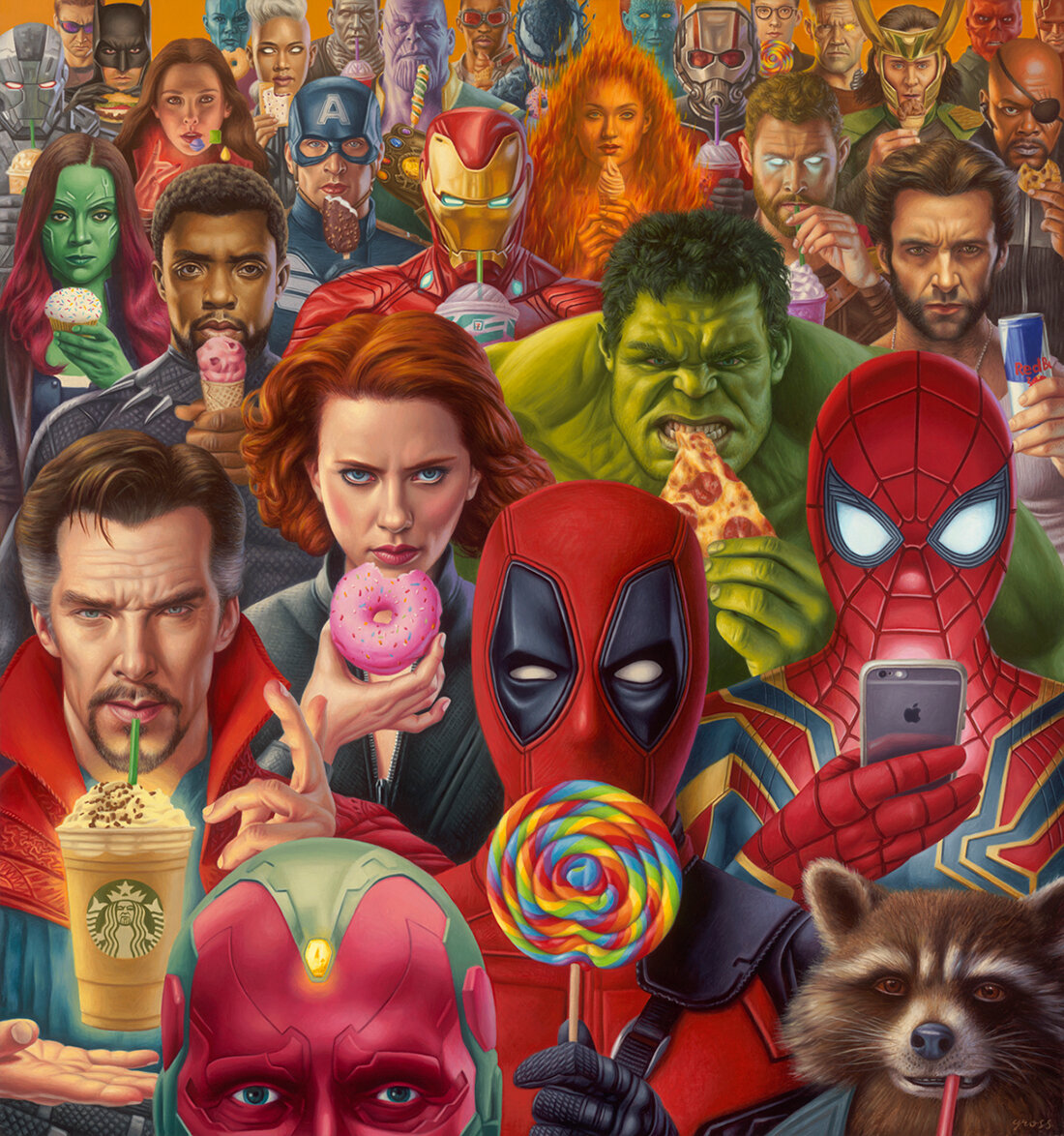 "Diversions" by Alex Gross