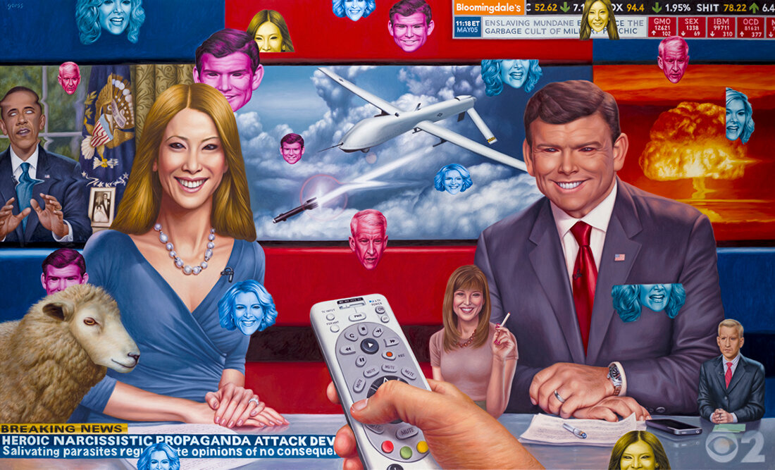 "Drones" by Alex Gross