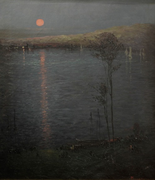 "The Moon on the Lake (aka Moon Rising)" by Leon Dabo