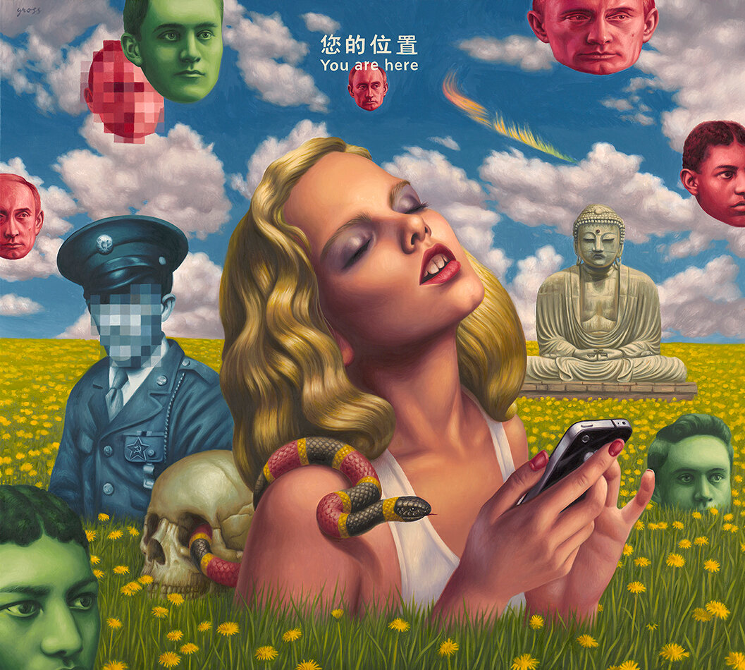 "The Devil's Rainbow" by Alex Gross