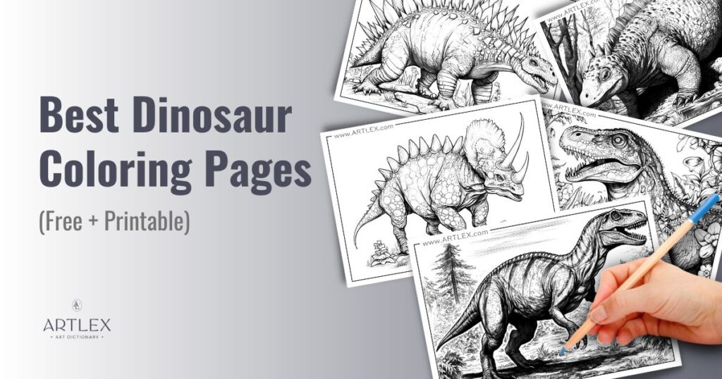 best dinosaur coloring pages for free