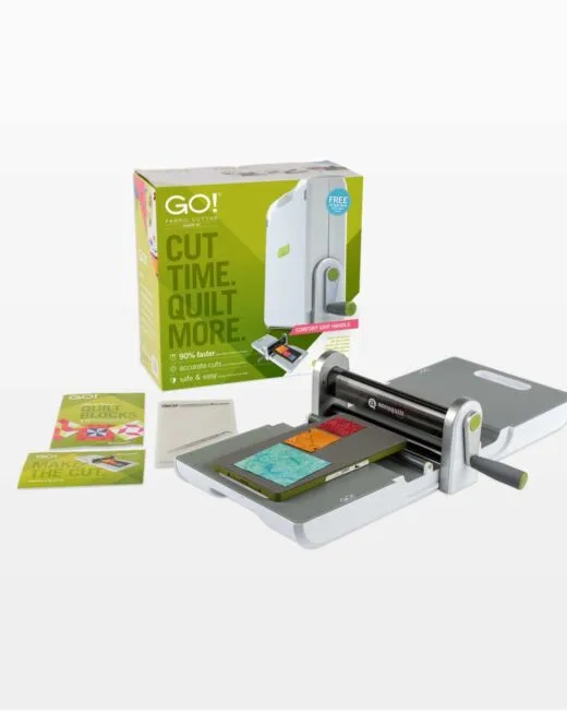 AccuQuilt GO Fabric Cutter Starter Set