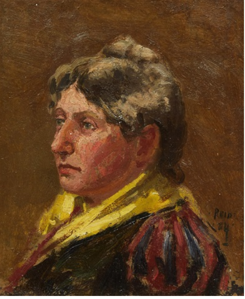 "Portrait of a Woman" by George Agnew Reid