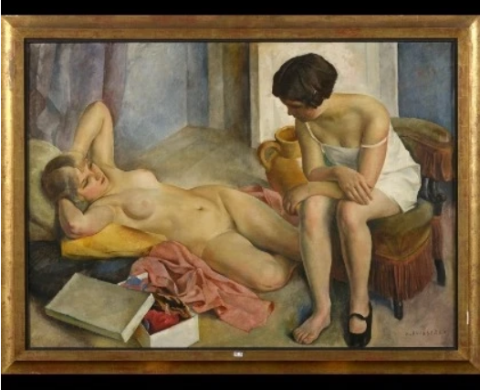 "Les deux amies" by Louis Buisseret