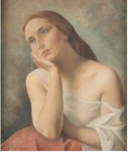 "Pensive" by Louis Buisseret