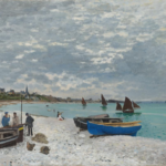 The Beach at Sainte-Adresse, Claude Monet, 1867