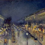 The Boulevard Montmartre at Night (1897)