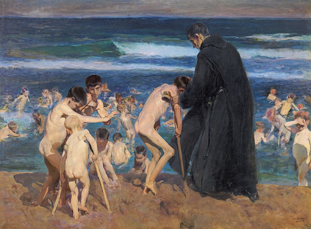 "Sad Inheritance!" by Joaquín Sorolla