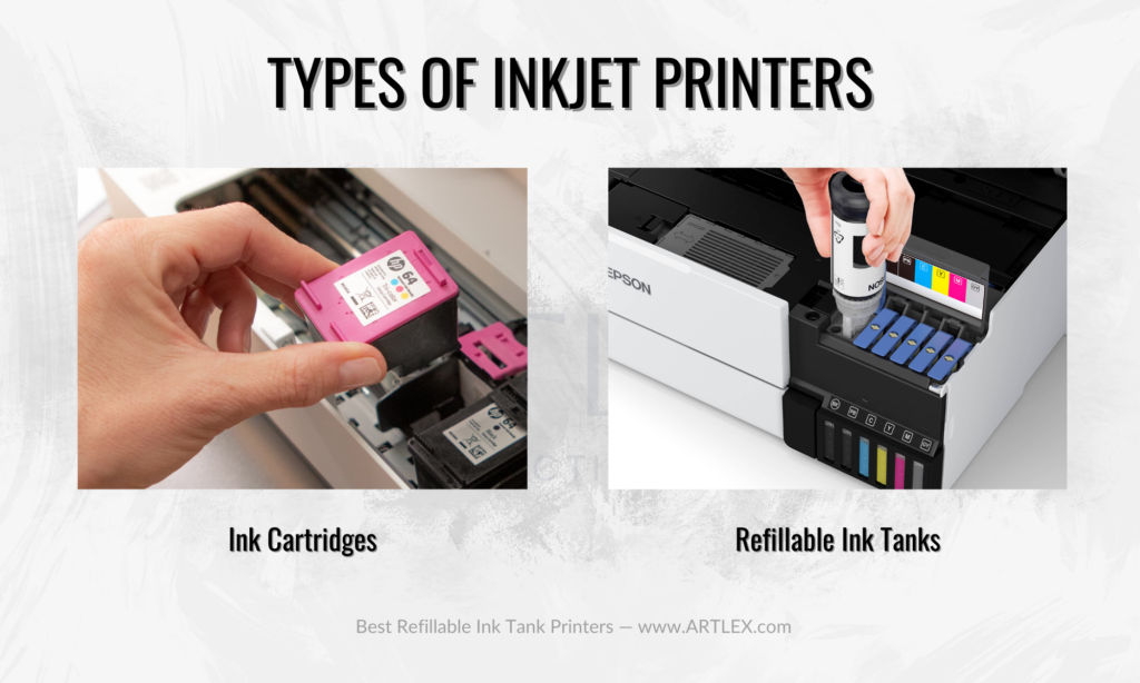 types of inkjet printers