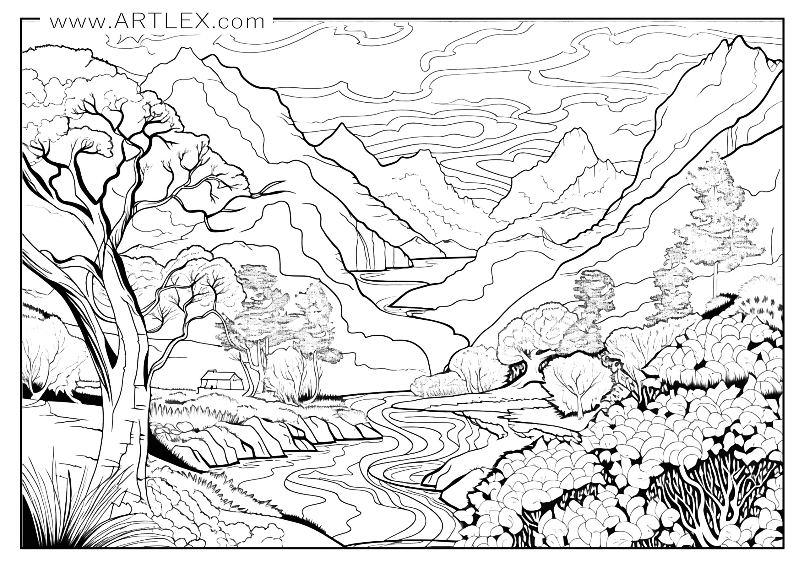 Collection 79 Best Landscapes Coloring Pages Free To Print And Download Shill Art collection-79-best-landscapes-coloring-pages-free-to-print-and-download-shill-art