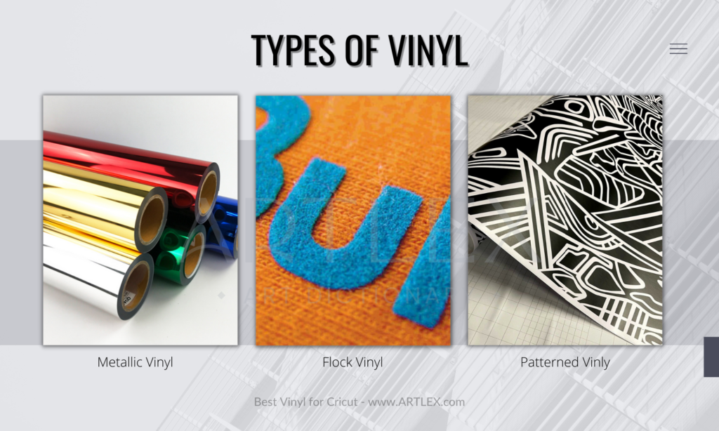 types of vinyl