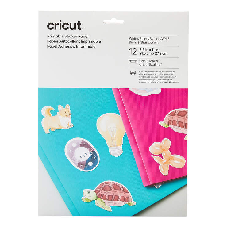 cricut sticker paper
