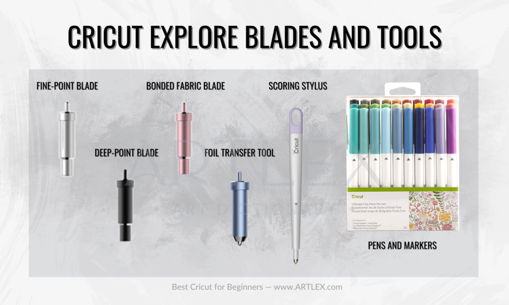 Cricut Explore Compatible Blades and Tools