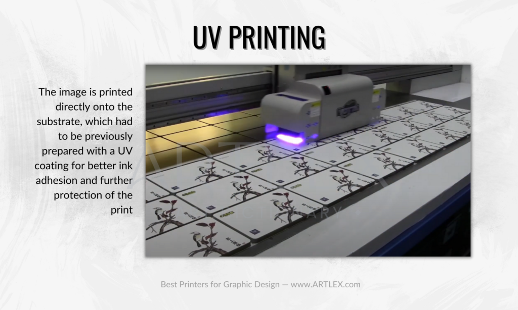 Impression UV