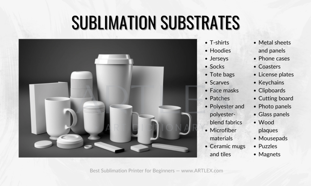 Sublimationssubstrate