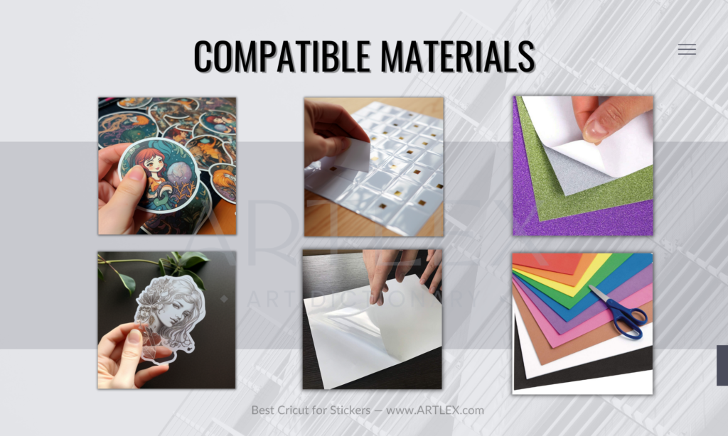 materiales compatibles