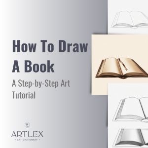 how to draw a book