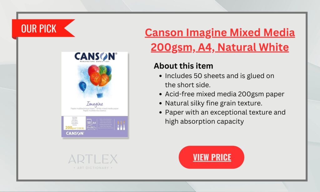 canson imagine mixed paper 