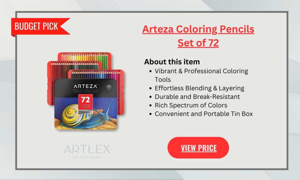 budget arteza coloring pencils