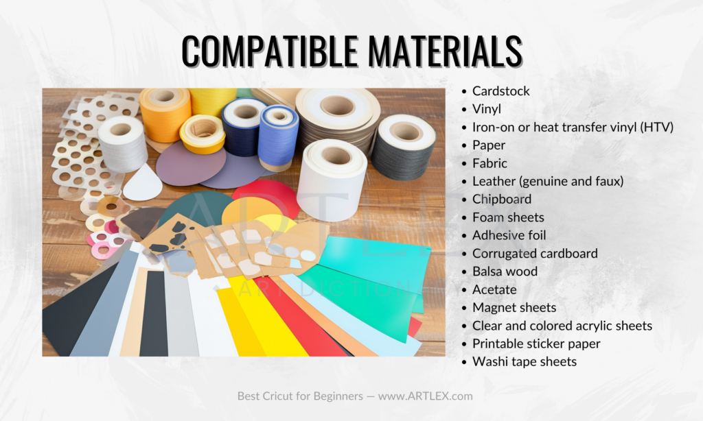 materiales compatibles