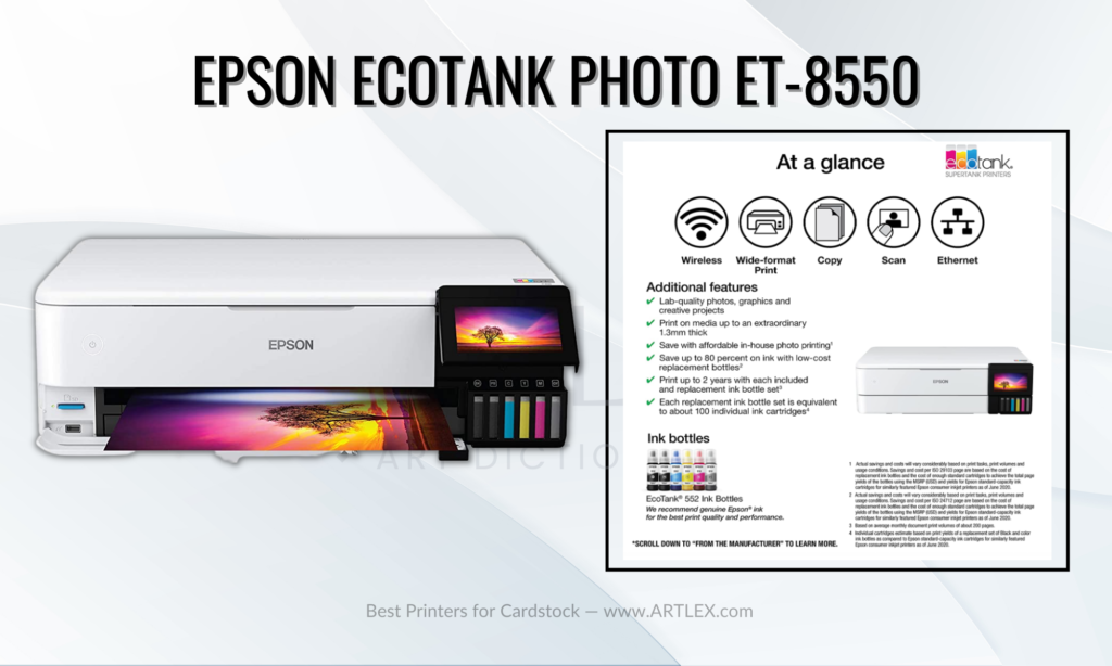 Epson EcoTank Photo ET-8550