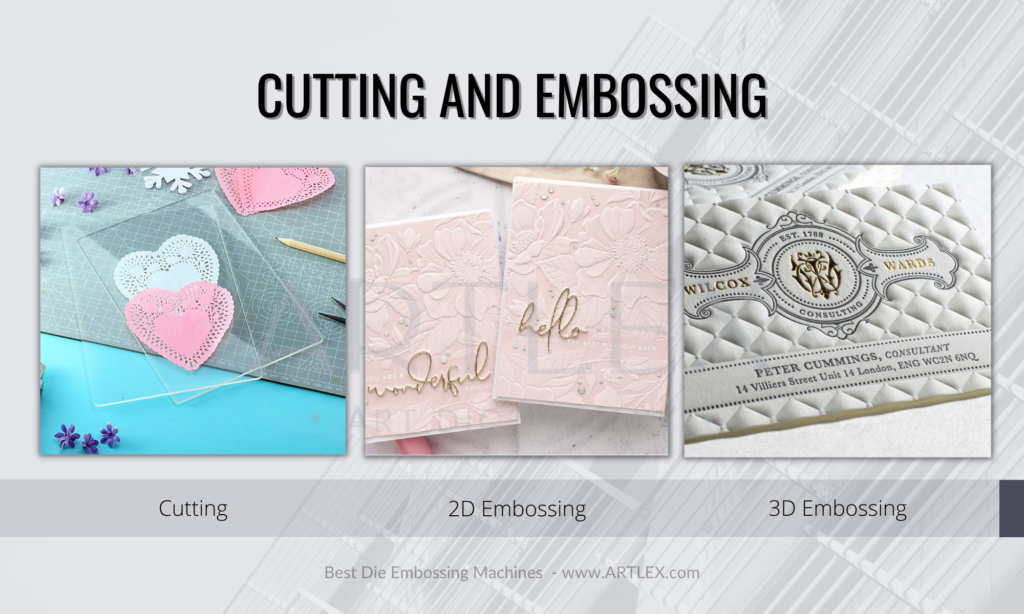 cutting and embossing