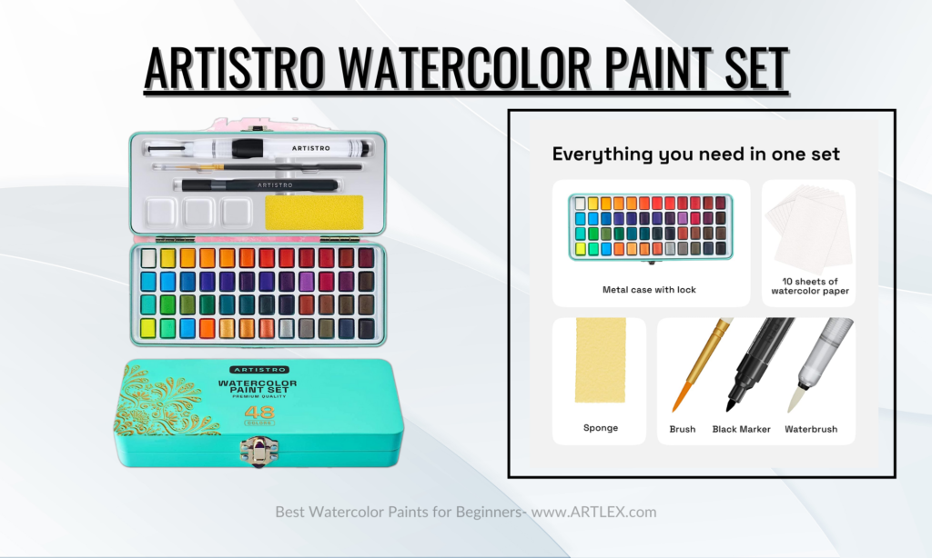 Artistro Watercolor Paint Set