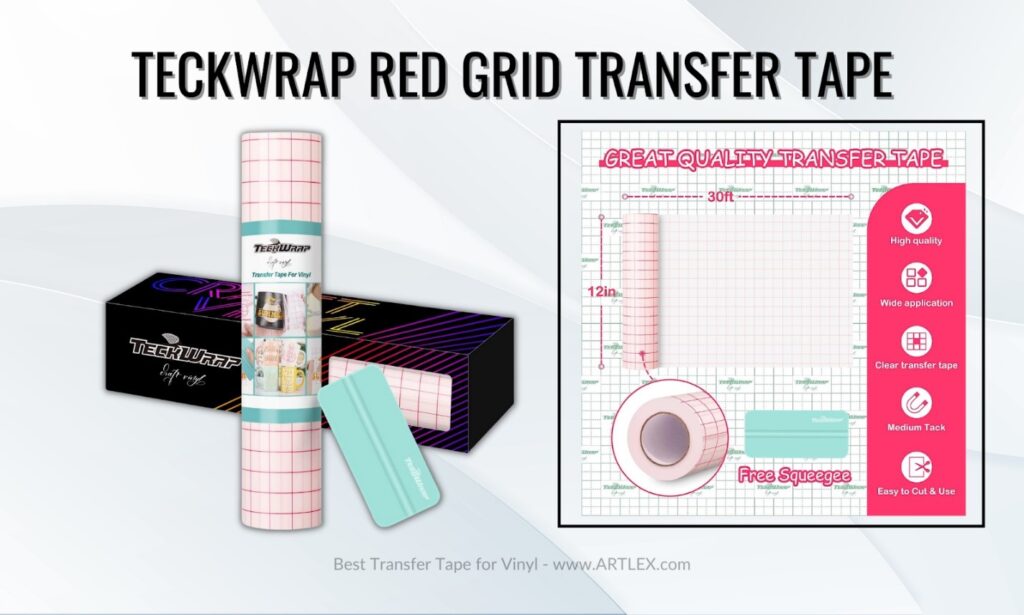 Teckwrap Red Grid