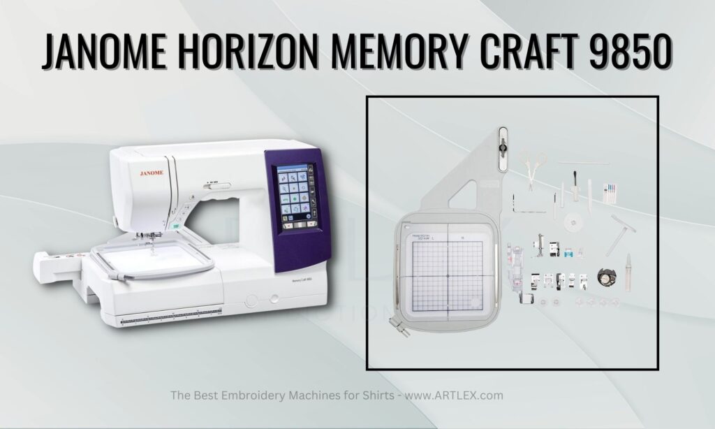 Janome Horizon Memory Craft 9850