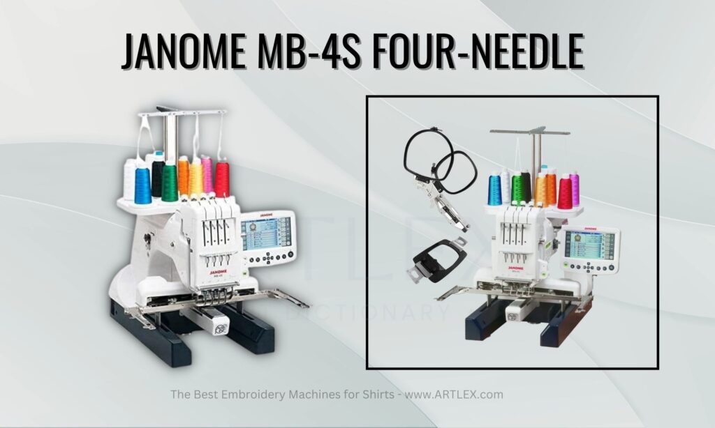 Janome MB-4S Four-Needle Embroidery Machine