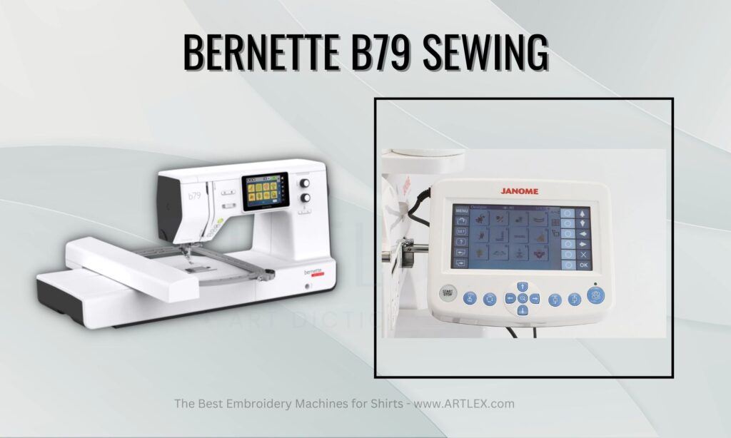 Bernette B79 Sewing and Embroidery Machine